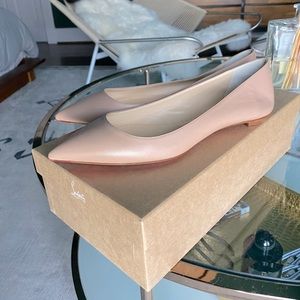 Christian Louboutin Pointed Toe Flat. Brand new.